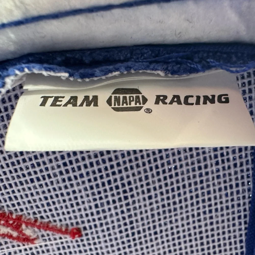 Team NAPA Racing Blue & Gold Hat Cap Adjustable Sports